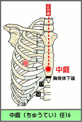 ツボ　ちゅうてい